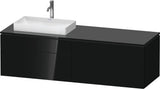 Duravit L-Cube Waschtischunterbau 1620 mm taupe supermatt mit Tip-On und Soft-Close