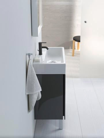 DURAVIT C.1 Einhebel-Waschtischmischer S mit Zugstange, Schwarz Matt
