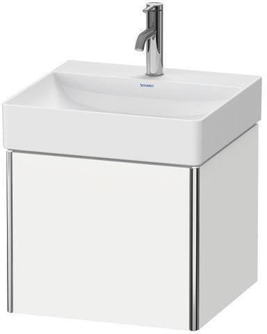 Duravit Waschtischunterbau XSquare 397x484x460mm, 1 Auszug, weiß matt – wandhängend für DuraSquare