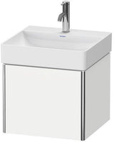 Duravit Waschtischunterbau XSquare 397x484x460mm, 1 Auszug, weiß matt – wandhängend für DuraSquare