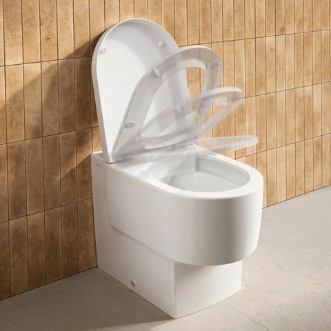 DURAVIT Balcoon Stand-WC spülrandlos 370x540mm weiß Hochglanz inkl. Befestigung