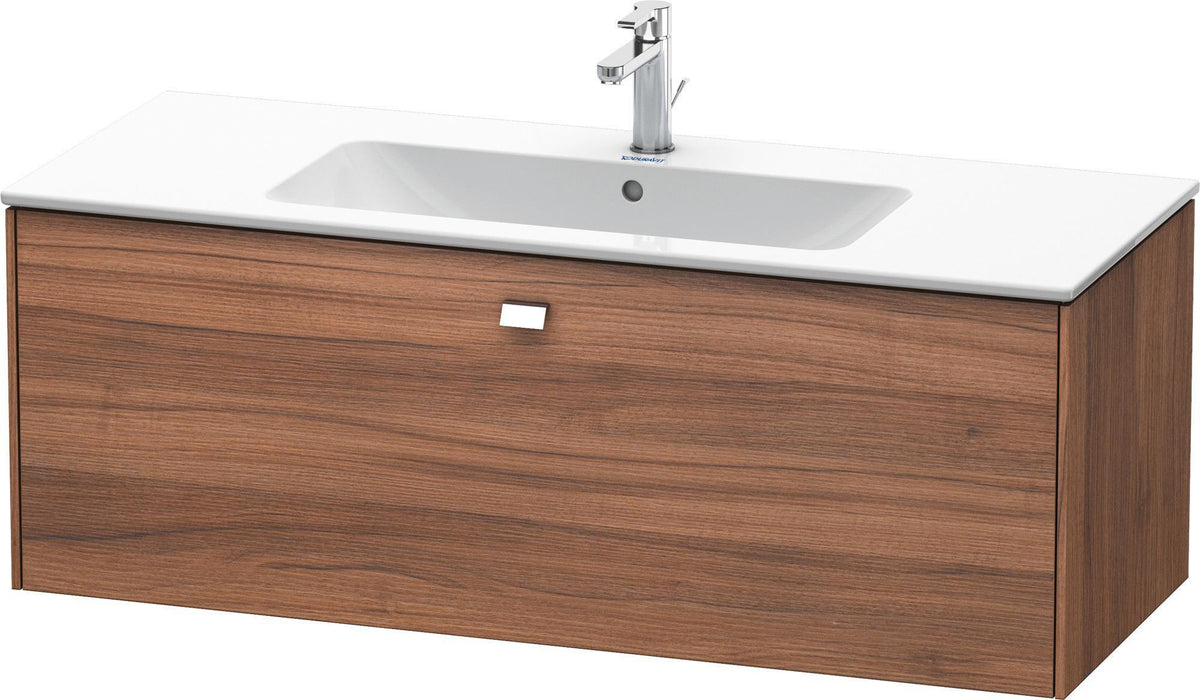 Duravit Brioso Waschtischunterbau 620 mm betongrau matt mit 1 Auszug und Soft-Close