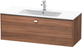Duravit Brioso Waschtischunterbau 620 mm betongrau matt mit 1 Auszug und Soft-Close