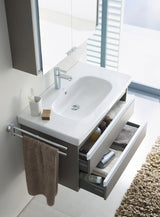 DURAVIT Waschtischunterbau Ketho wandhängend 800 mm, 2 Schubkästen, weiß matt, für D-Code 034285