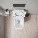 DURAVIT D-Code Stand-WC 570 mm weiß spülrandlos, Abgang waagerecht