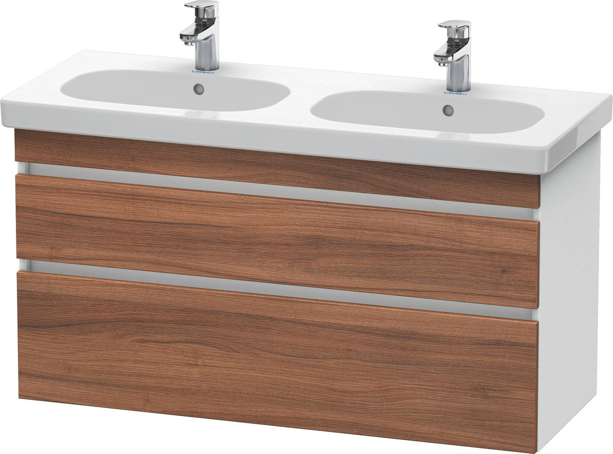 Duravit DuraStyle Waschtischunterbau 1150 mm, 2 Schubkästen, weiß matt – wandhängend