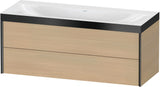 DURAVIT XViu c-bonded Waschtischunterbauset 1200 mm wandhängend mit 2 Schubkästen