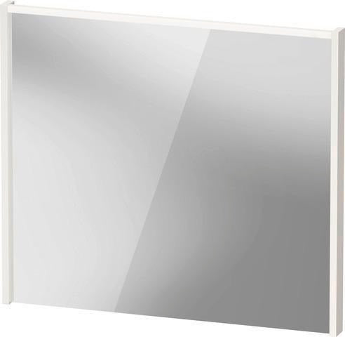 DURAVIT D-Code 2.0 Spiegel 800x700 mm mit LED-Beleuchtung, Weiß Matt