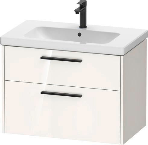DURAVIT D-Code 2.0 Waschtischunterbau 784 mm Eiche Marmor mit Soft-Close