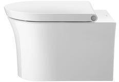 DURAVIT White Tulip Wand-Tiefspül-WC 540 mm weiß rimless HygieneFlush von Philippe Starck