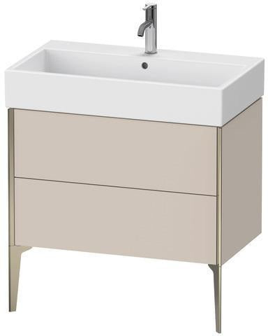 DURAVIT XViu Waschtischunterbau 784 mm mit 2 Auszügen, Ahorn Mitte, Strukturmatte Front