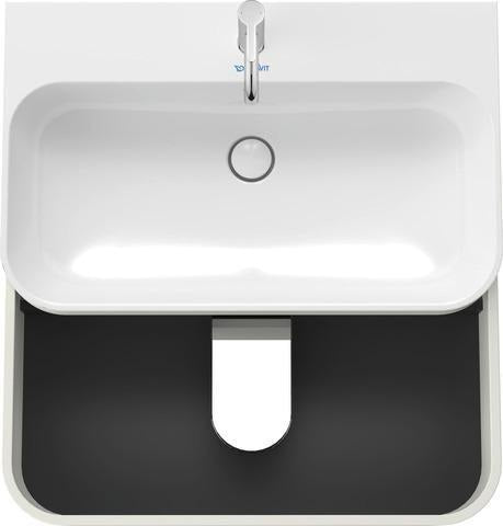Duravit Waschtischset Happy D.2 Plus 2 Schubkästen 775x490 mm taupe supermatt