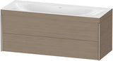DURAVIT XViu c-bonded Waschtischunterbauset 1200 mm wandhängend mit 2 Schubkästen