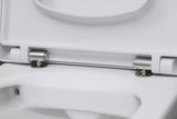 DURAVIT Wand-WC ME by Starck 570 mm spülrandlos mit WonderGliss Weiß