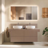DURAVIT Licht & Spiegel Wandspiegel 1200x700 mm mit Heizung, LED und Sensorschalter – Weiß