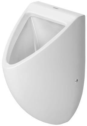 DURAVIT Design Classics Urinal 305 mm weiß mit Fliege absaugend ohne Deckel
