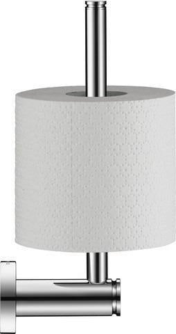 DURAVIT D-Code Ersatzrollenhalter Chrom – Wandmontage, 1 Rolle, verchromt