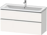 DURAVIT D-Neo Waschtischunterbau 1184 mm Eiche Schwarz mit Bronze Griff