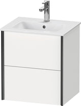 DURAVIT XViu Waschtischunterbau wandhängend 510 mm mit 2 Schubkästen und Tip-on Technik