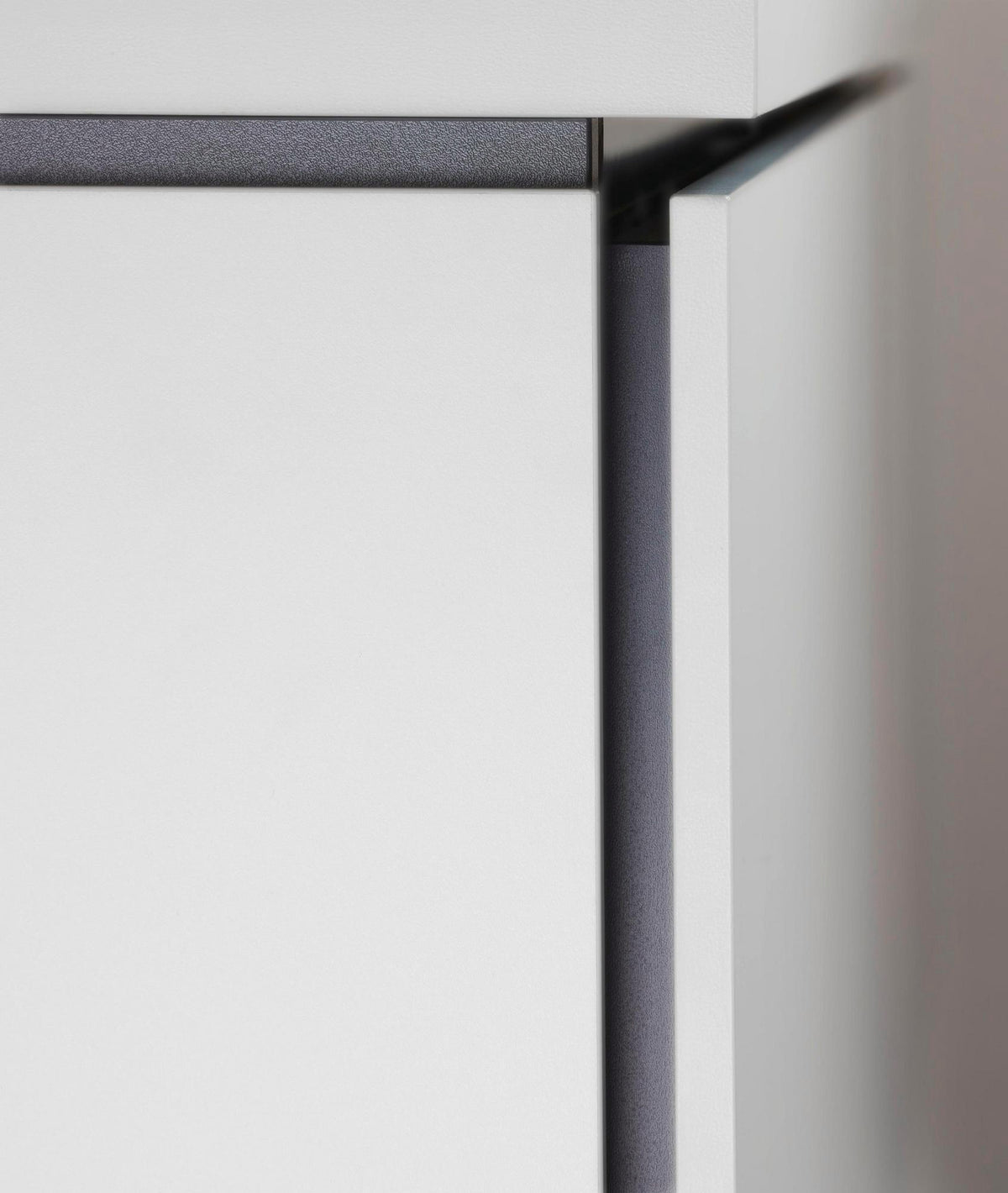 DURAVIT L-Cube Waschtischunterbau 1420 mm Taupe supermatt mit Tip-on und Soft-Close