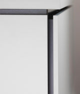 DURAVIT L-Cube Waschtischunterbau 1420 mm Taupe supermatt mit Tip-on und Soft-Close