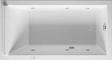 DURAVIT Starck Whirlwanne 1700x900 mm mit Air-System, 1 Rückenschräge, Weiß