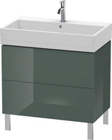 Duravit L-Cube Waschtischunterbau 784 mm Amerikanisch Nussbaum für Vero Air