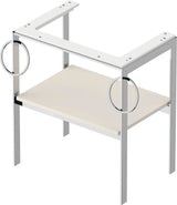 DURAVIT White Tulip Metallkonsole 684 mm – Design von Philippe Starck mit Höhenausgleich