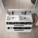 DURAVIT D-Code 2.0 Waschtischunterbau 1184 mm mit Schubkasten und Soft-Close in Weiß Matt