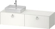 DURAVIT White Tulip Konsolenwaschtischunterbau 1600 mm Weiß Seidenmatt mit LED-Innenbeleuchtung