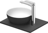 DURAVIT Sivida Aufsatzbecken Set 410x330 mm mit Konsole, weiß, medizinische Ausführung