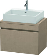 DURAVIT DuraStyle Konsolenunterschrank 700 mm betongrau matt mit Soft-Close-Auszug