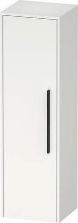 Duravit D-Code Halbhochschrank 400x360x1320 mm, 1 Tür links, Weiß Matt