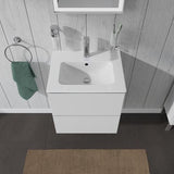 DURAVIT ME by Starck Möbelwaschtisch 530 mm, 1 Hahnloch, mit Überlauf, weiß