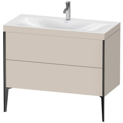 Duravit XViu Möbelwaschtischset 1000 mm mit Unterschrank und Viu Waschtisch
