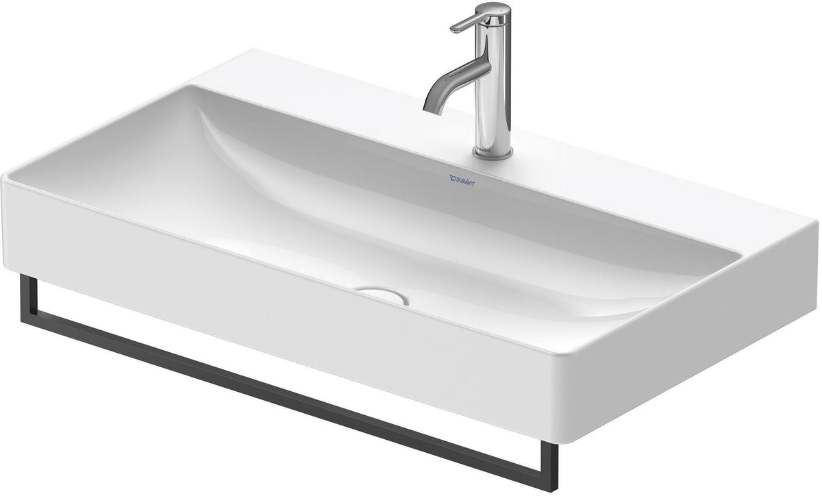 DURAVIT Universal Handtuchhalter Chrom 941 mm – 1 Arm, eckiges Design