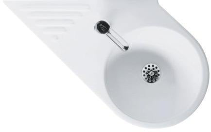 DURAVIT Handwaschbecken Architec 645 mm, weiß, mit Hahnlochbank, ohne Überlauf – Wandmontage