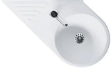 DURAVIT Handwaschbecken Architec 645 mm, weiß, mit Hahnlochbank, ohne Überlauf – Wandmontage