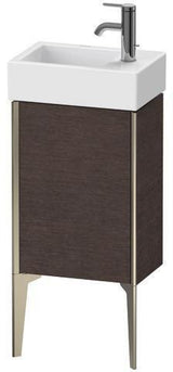 Duravit Waschtischunterbau XVIU 493 mm Pro Cha ma TA li ta s-matt – bodenstehend, 1 Tür, Aluminiumprofil