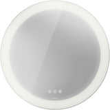 DURAVIT Happy D.2 Spiegel 900x900 mm mit Lichtfeld, Spiegelheizung und berührungsloser Bedienung