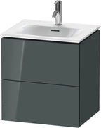 dolomiti grey hochglanz / Mitteldichte Faserplatte (MDF) / 2 Schubkästen