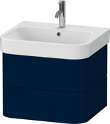 DURAVIT Happy D.2 Waschtischunterbau 575 mm, 2 Schubkästen, Tip-On, Taupe supermatt