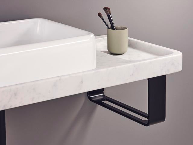 DURAVIT Qatego Aufsatzbecken mit Konsole 1000 mm Weiß Hochglanz HygieneGlaze