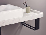DURAVIT Qatego Aufsatzbecken mit Konsole 1400 mm Weiß Hochglanz HygieneGlaze