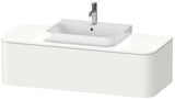 Duravit Waschtischunterbau Happy D.2 Plus 1300 mm taupe supermatt mit Tip-On-Technik