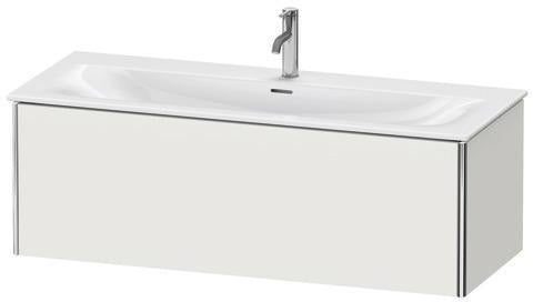 Duravit XSquare Waschtischunterbau 1210 mm für Viu 234412 – Wandhängend, Taubenblau Seidenmatt