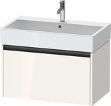 Duravit Waschtischunterbau Ketho.2 wandhängend 460x784x440mm Betongrau Matt 1 Auszug
