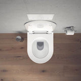 DURAVIT Wand-WC Soleil by Starck 480 mm spülrandlos von Philippe Starck – Weiß Glänzend