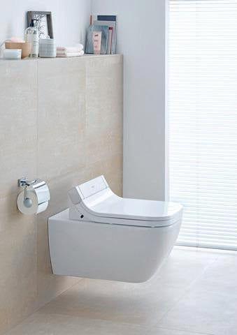 DURAVIT Happy D.2 Wand-WC 620 mm spülrandlos Tiefspüler weiß für Dusch-WC
