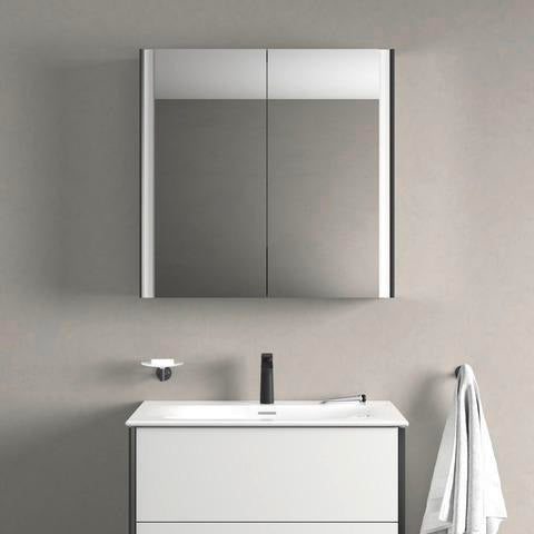 Duravit Viu Möbelwaschtisch 830 mm, weiß, mit Überlauf und Hahnlochbank